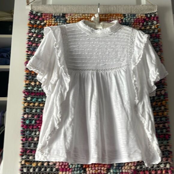 Free People embroidery top.  Like new worn one time. - Picture 1 of 7